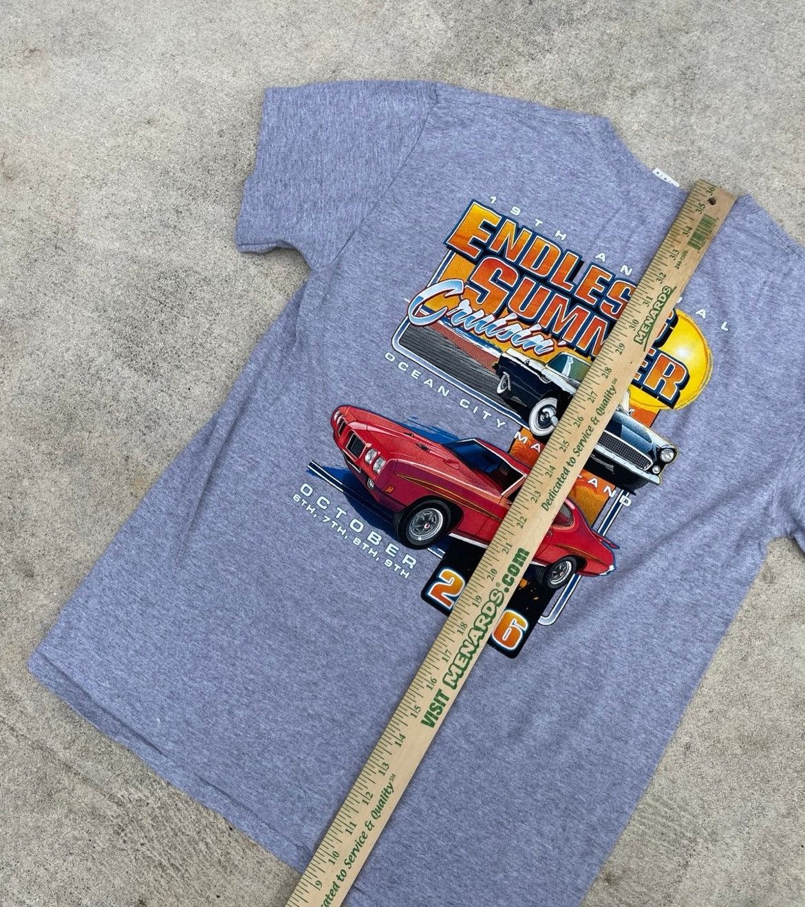 Gildan Endless Summer Cruisin’ 2016 T-Shirt Ocean City Maryland Size US M / EU 48-50 / 2 - 4 Thumbnail