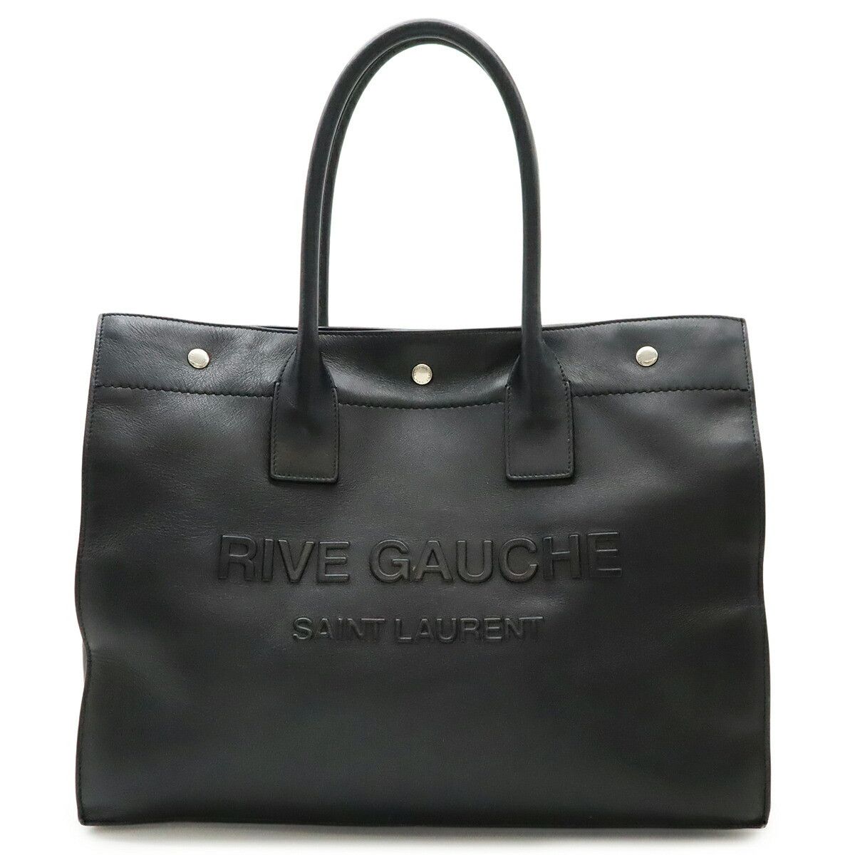 Yves Saint Laurent Yves Saint Laurent Yves Saint Laurent Rive Gauche Leather Tote Bag Leather Tote Bag 686266 DUTY FREE for USA Size ONE SIZE - 1 Thumbnail