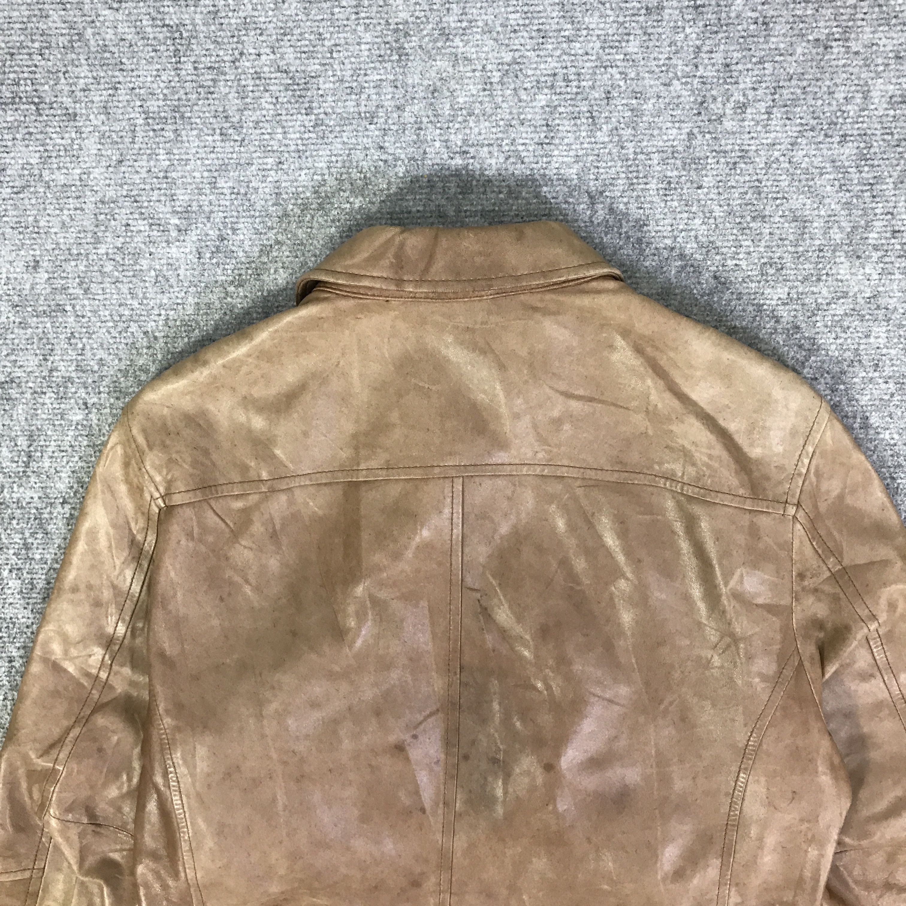 Japanese Brand GOOD DAY LEATHER COLLECTION JACKET K92B5 Size US M / EU 48-50 / 2 - 4 Thumbnail