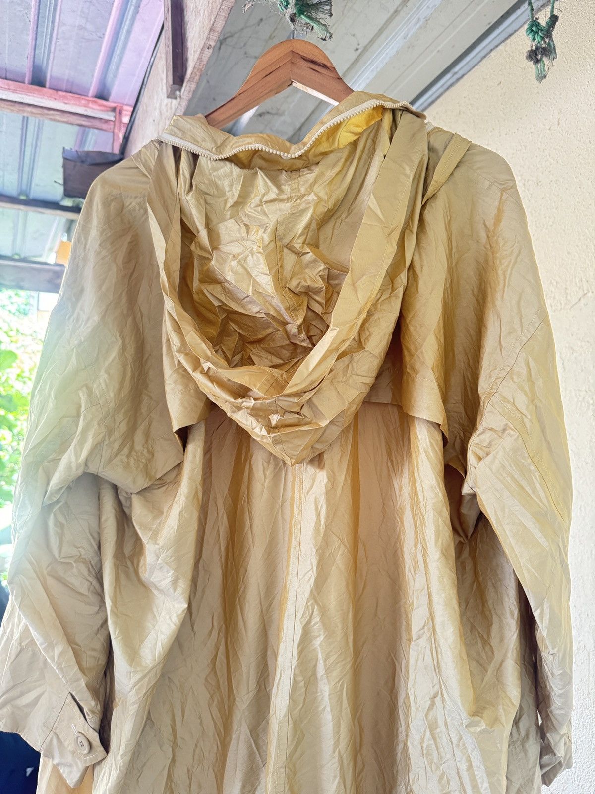 Issey Miyake Aw1988 WINDCOAT ISSEY MIYAKE NYLON HOODIE Size US M / EU 48-50 / 2 - 3 Thumbnail
