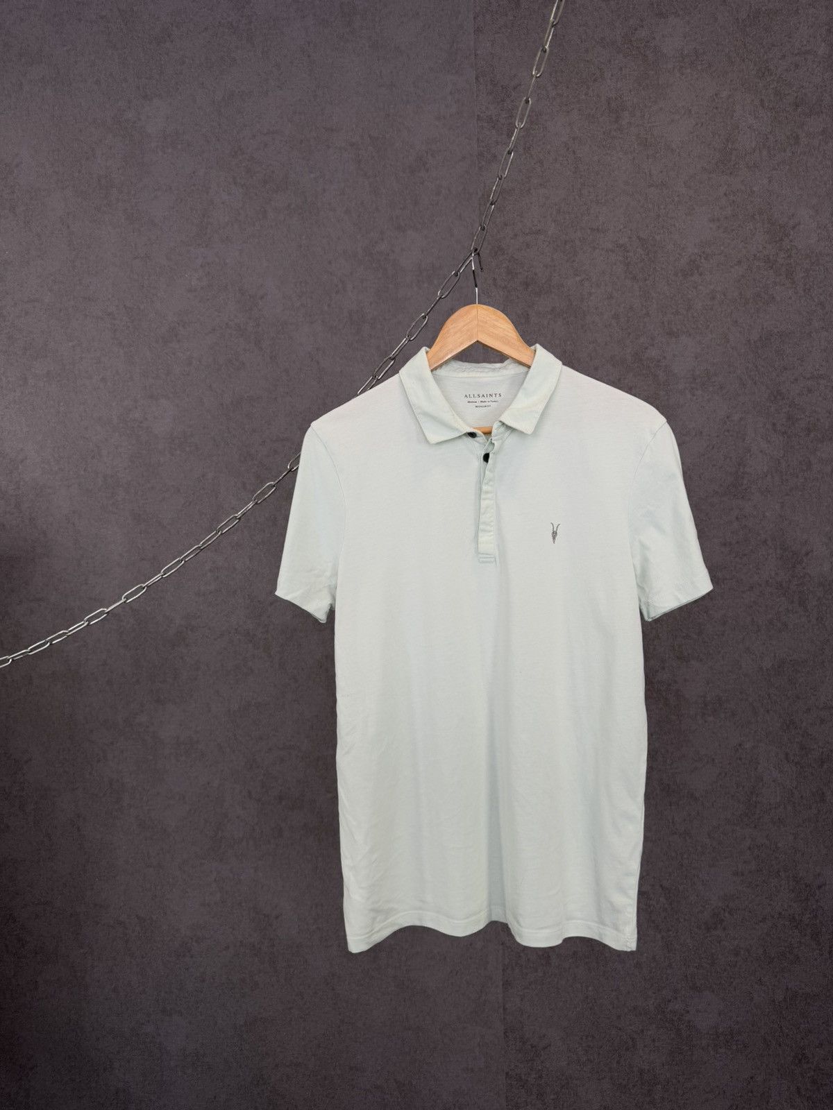 Allsaints Allsaints designer logo polo tee Size US S / EU 44-46 / 1 - 1 Thumbnail