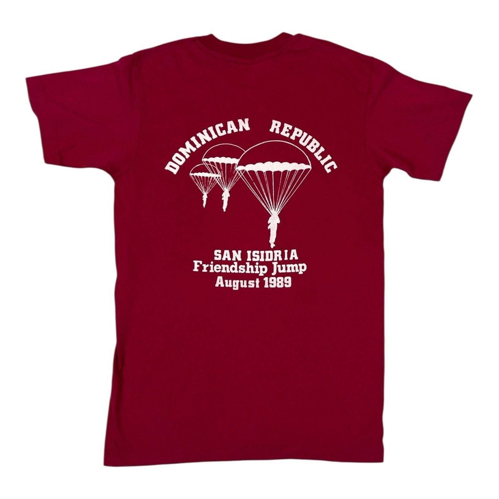 Other Vintage San Isidro Friendship Jump T-Shirt Military Air Forc Size US S / EU 44-46 / 1 - 1 Thumbnail