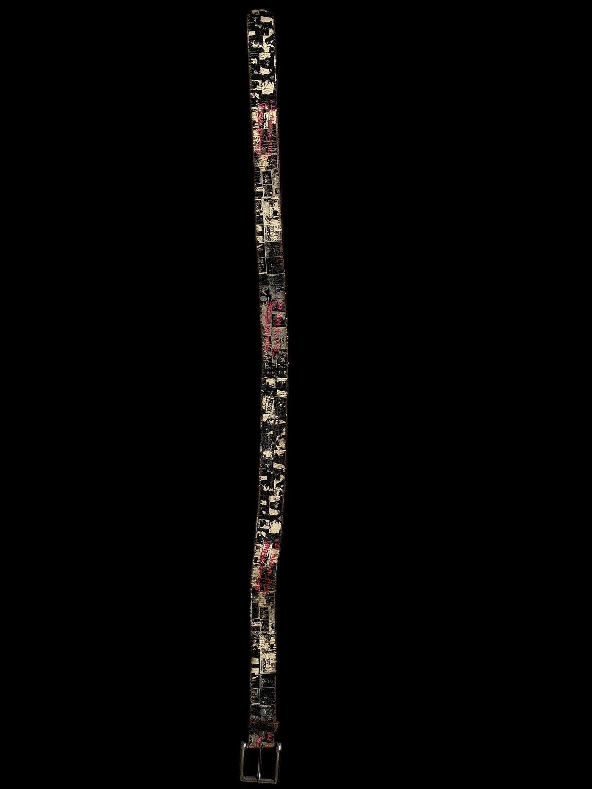 The Rolling Stones Vintage BELT 2005 Rolling Stones"EXILFON MAIN IT" Saiz 32 Size ONE SIZE - 8 Thumbnail