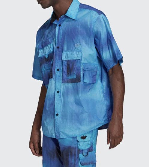Adidas Adidas HD4809 Blue Version Arkive Button Shirt ( S ) Size US S / EU 44-46 / 1 - 2 Thumbnail