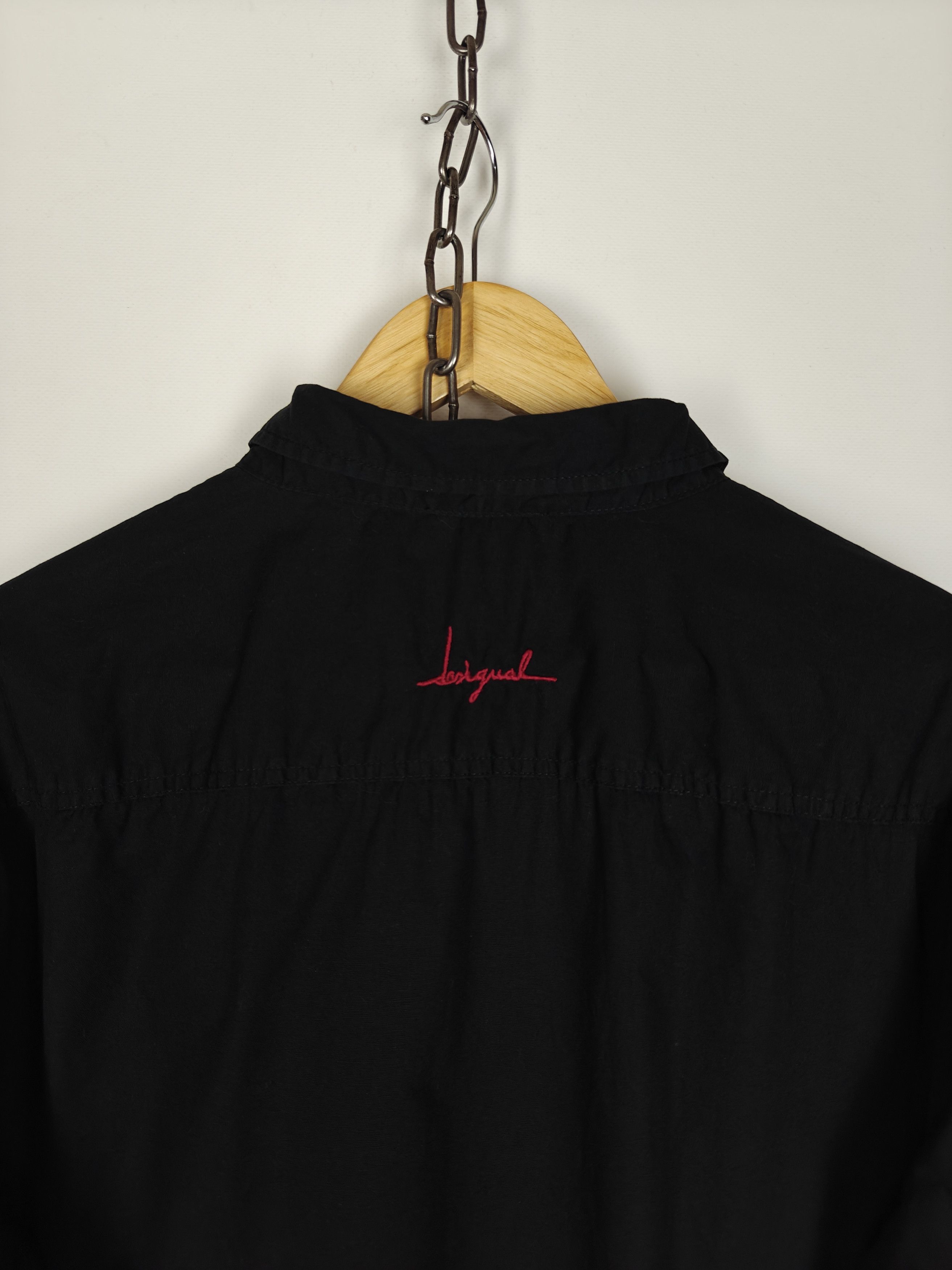 Desigual Desigual Shirt Collared Black size 3XL Size US XXL / EU 58 / 5 - 8 Thumbnail
