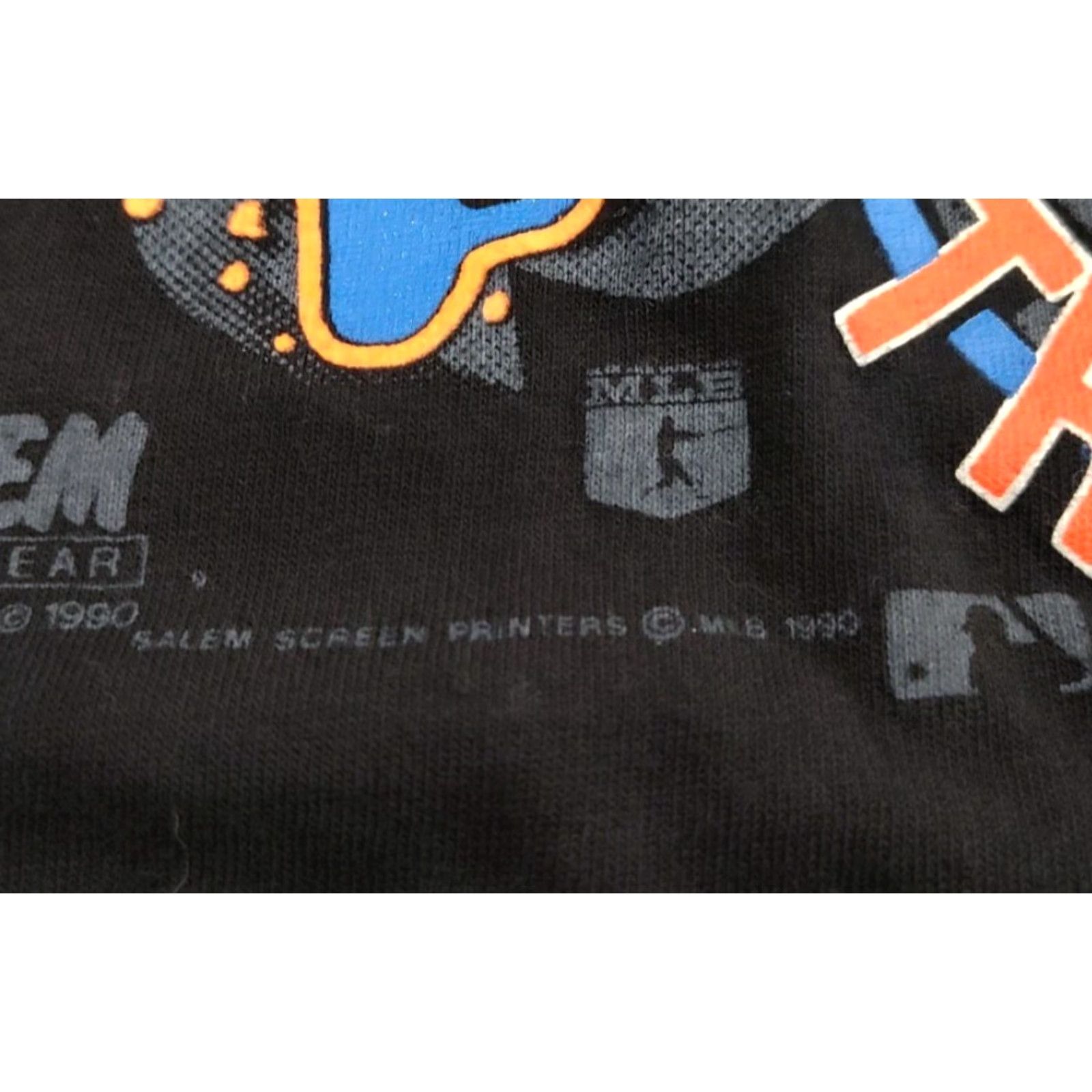 Salem Sportswear VINTAGE Salem Sportswear Detroit Tigers T-Shirt Men XL Black Single Stitch MLB Baseball 90s Size US XL / EU 56 / 4 - 4 Thumbnail