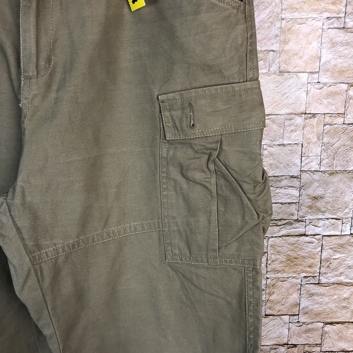 Japanese Brand Fullile Green utility tactical Cargo Multipocket Pants #A648 Size US 34 / EU 50 - 11 Thumbnail
