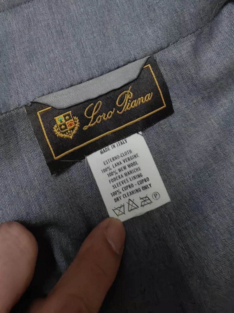 Loro Piana Loro Piana Unstructured Wool Coat-2508 Size US L / EU 52-54 / 3 - 6 Thumbnail