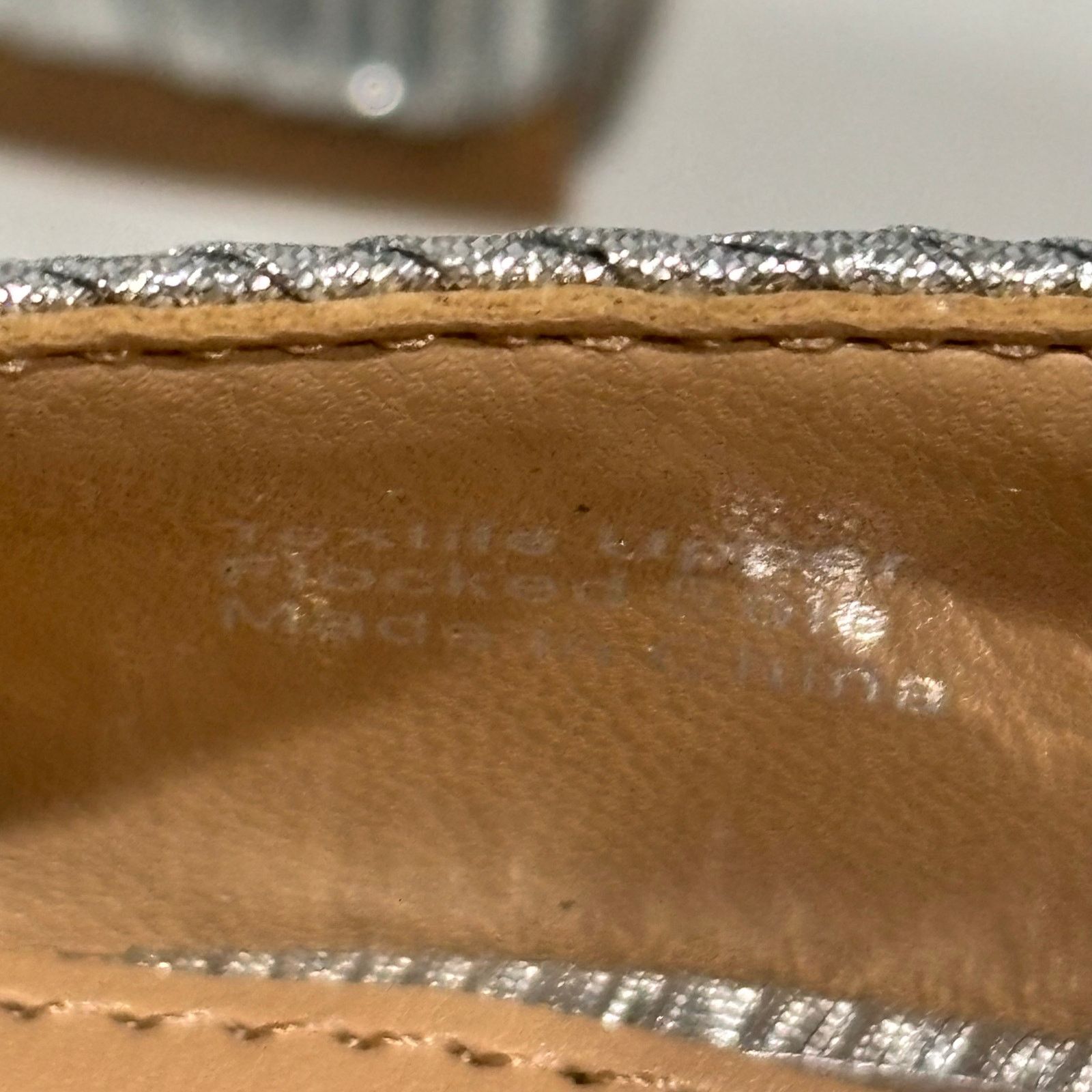 Other Jewel Badgley Mischka Womens 8.5 Silver Stephanie Heel Block Size US 8.5 / IT 38.5 - 6 Thumbnail