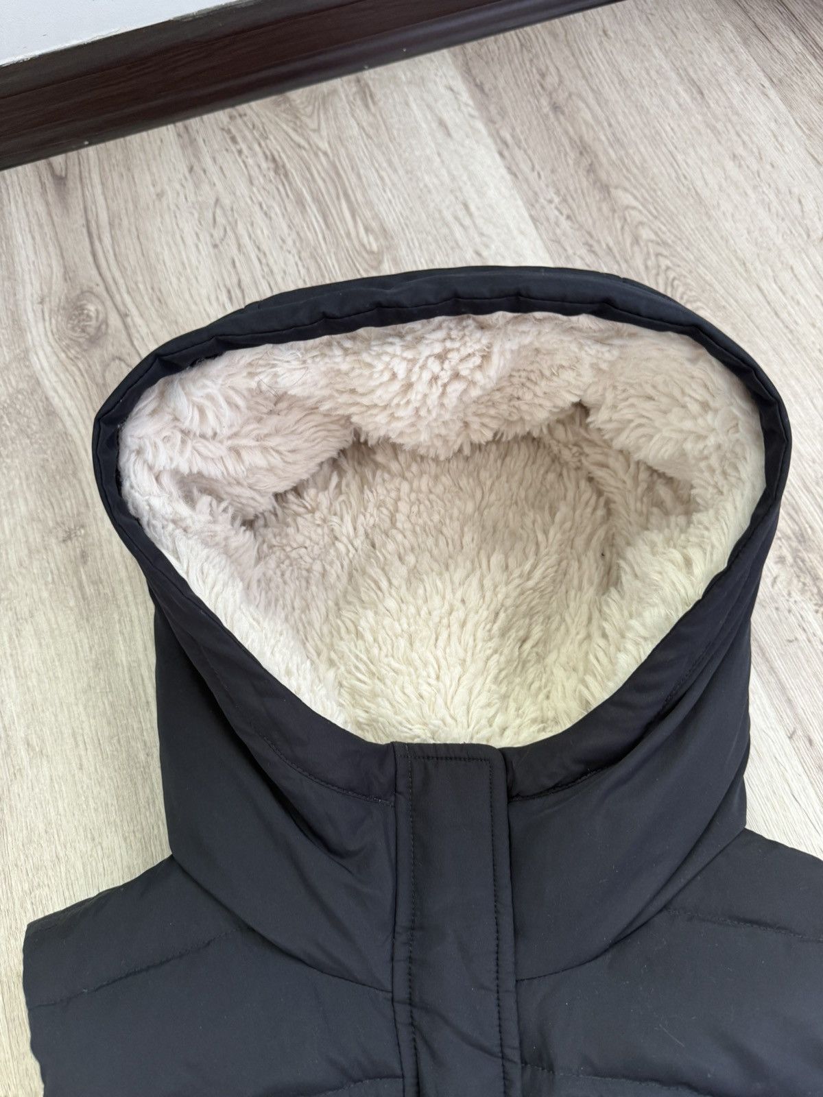 Abercrombie & Fitch Y2K Abercrombie & Fitch Hooded Padded Vest Sherpa Toggle Size L / US 10 / IT 46 - 6 Thumbnail