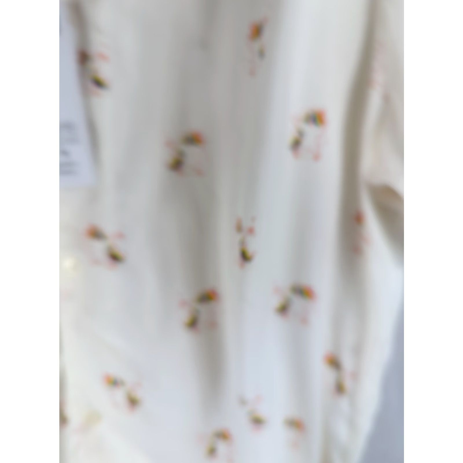 Rainbow Denim & Flower Shirt Short Sleeve Multicolor Unicorn Rainbow Print Men’s XL Button-Up Regular Collar Casual Party/Cocktail Travel Size US XL / EU 56 / 4 - 5 Thumbnail