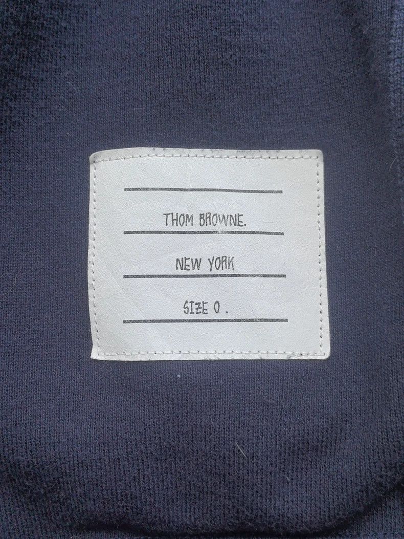 Thom Browne Thom Browne Round neck hoodie Size US XS / EU 42 / 0 - 5 Thumbnail