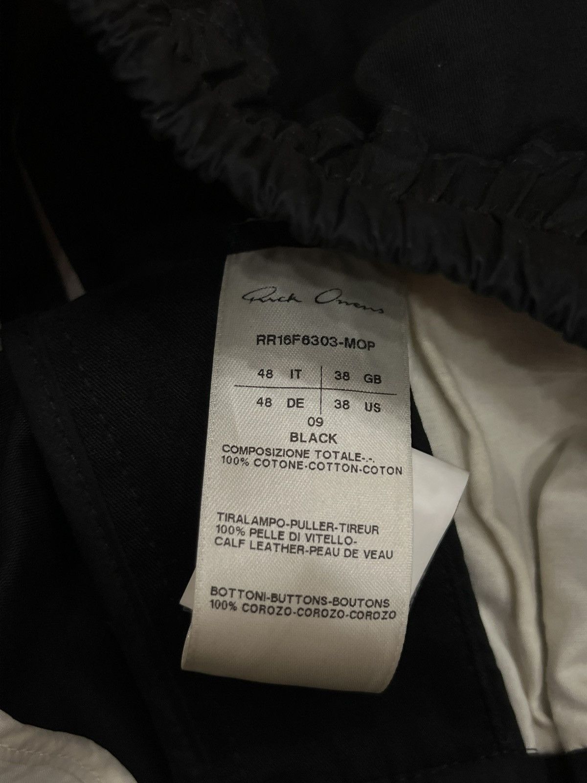 Rick Owens Rick owens 16fw mastodon moleskin pannier pants Size US 30 / EU 46 - 6 Thumbnail