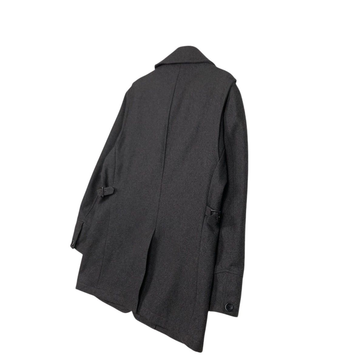 Japanese Brand × Vintage 📌Vintage Wool Biker Jacket Morgan Homme Issey Miyake Size US XL / EU 56 / 4 - 11 Thumbnail