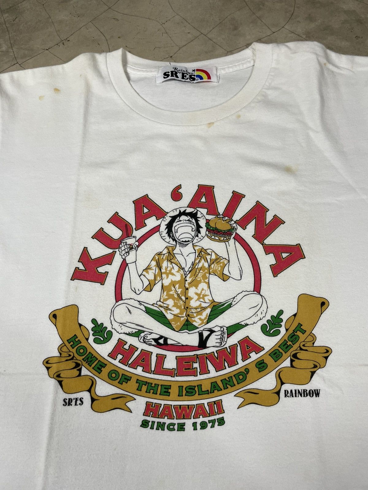 Anime Hawaii Luffy One Piece Size US M / EU 48-50 / 2 - 3 Thumbnail
