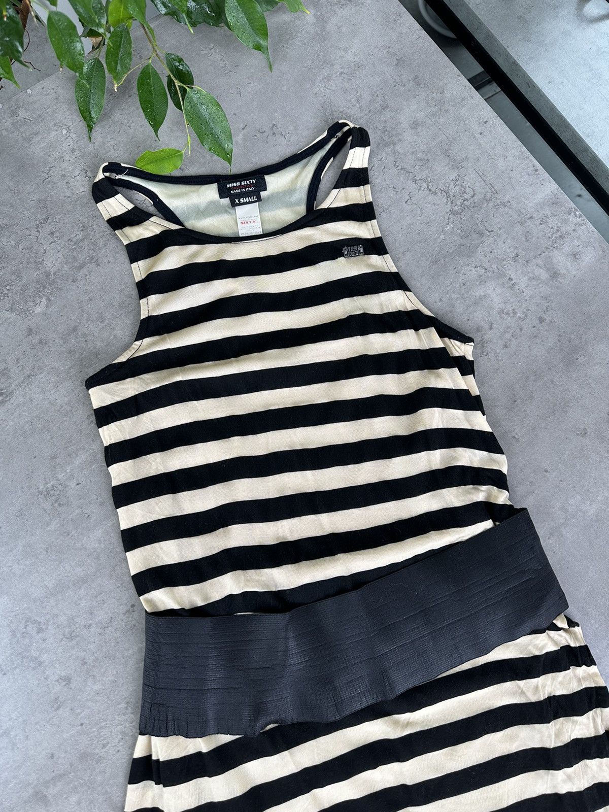 Miss Sixty Miss Sixty Stripped Dress Size XS / US 0-2 / IT 36-38 - 4 Thumbnail