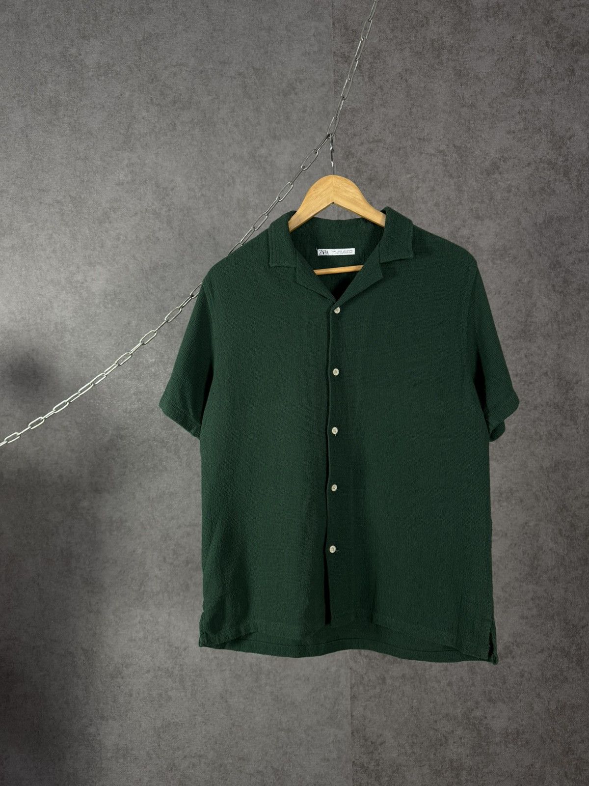 Zara Zara Man designer heavy shirt Size US L / EU 52-54 / 3 - 1 Thumbnail