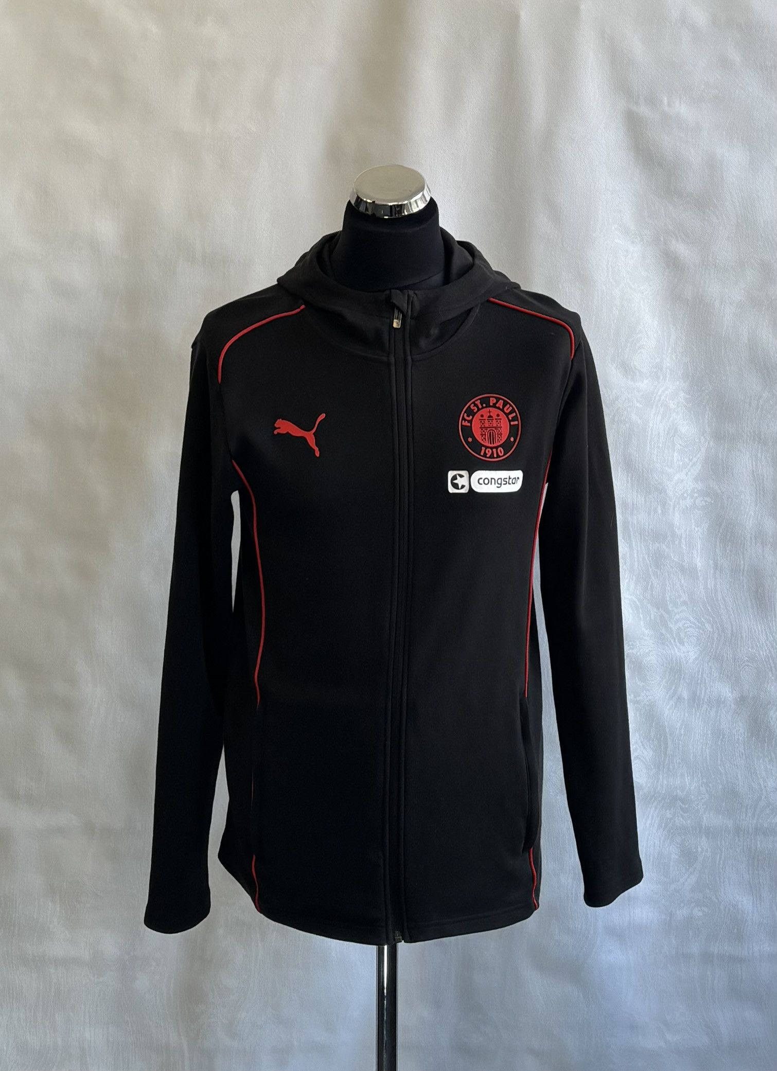 Puma FC St. Pauli 2024/2025 Puma Zip Hoodie Size S Size US S / EU 44-46 / 1 - 1 Thumbnail