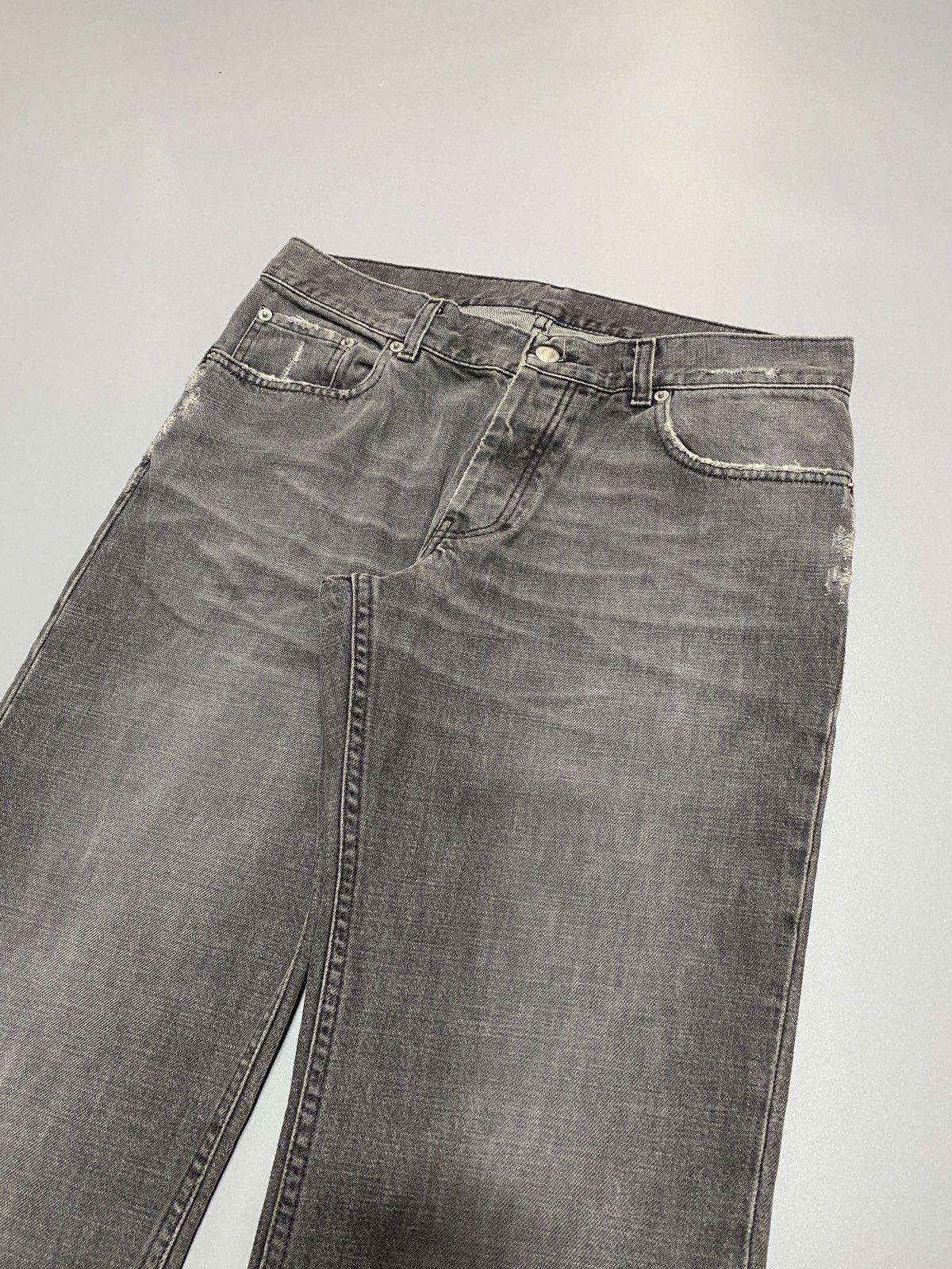 Helmut Lang SS03 Grey Jeans Size US 32 / EU 48 - 2 Thumbnail
