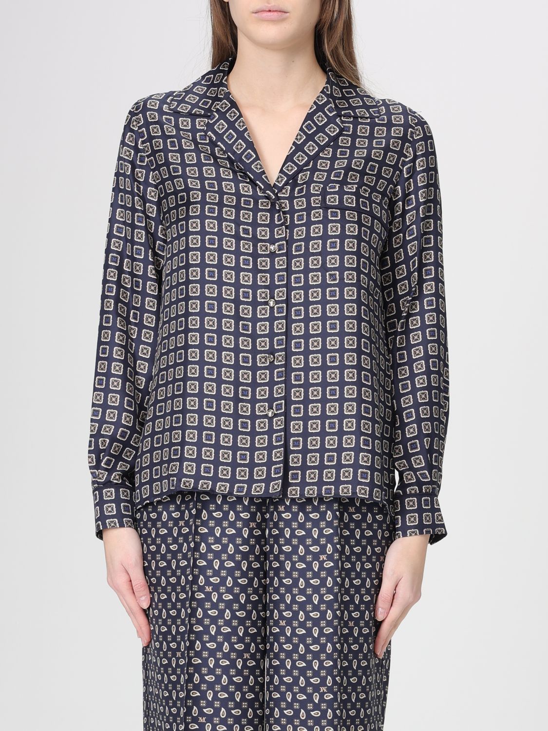 Max Mara Shirt Woman Blue