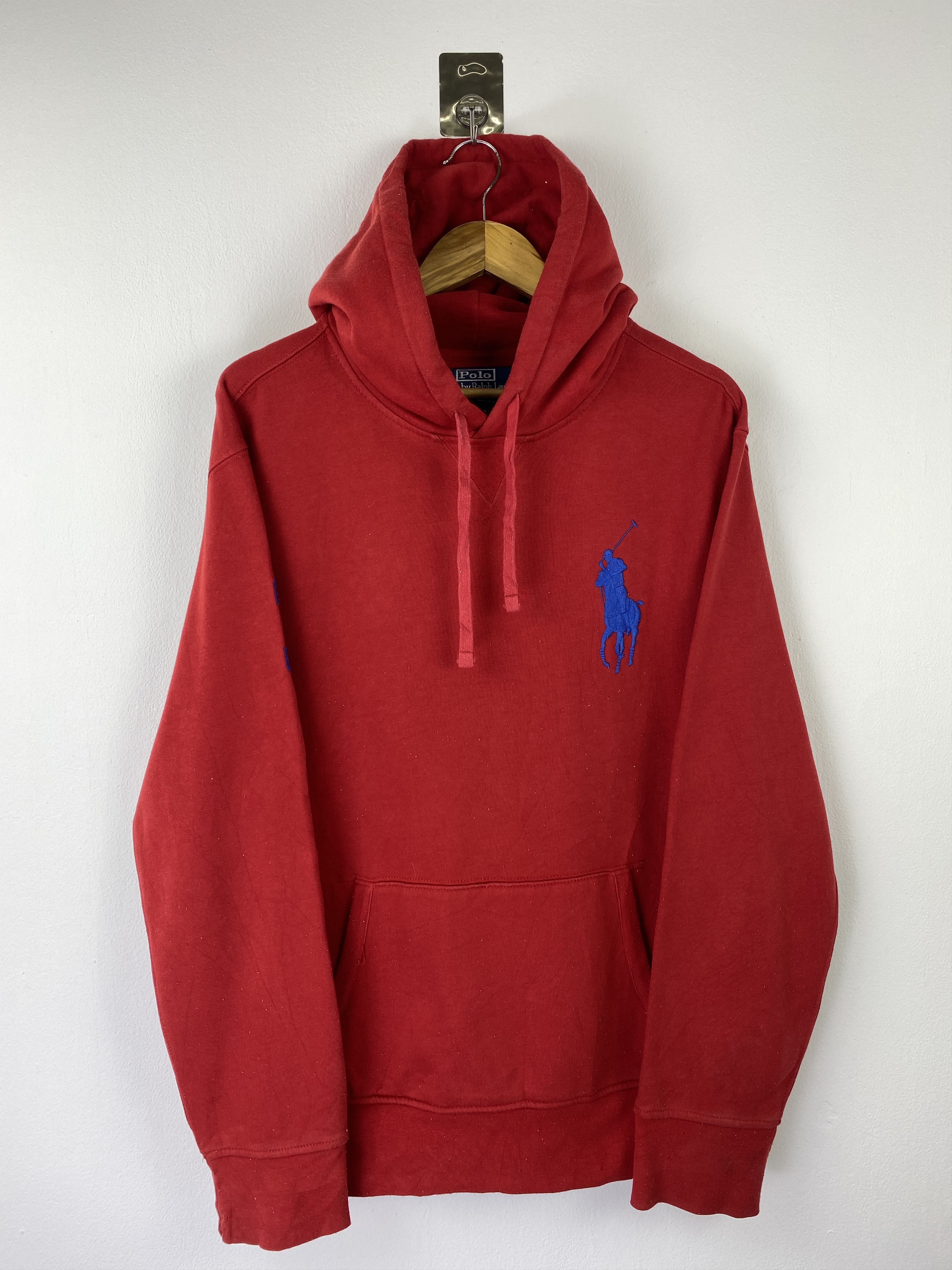 Polo Ralph Lauren Vintage Polo Ralph Lauren Pullover Hoodie SH0543 Size US L / EU 52-54 / 3 - 1 Thumbnail