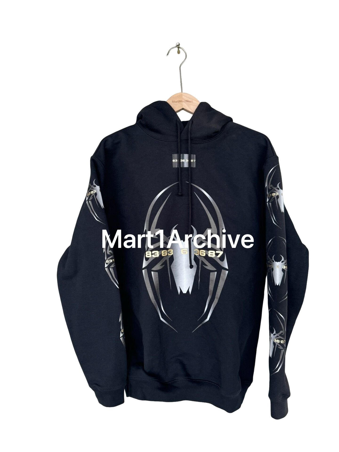 VTMNTS VTMNTS Spider Print Hoodie Size XS Size US XS / EU 42 / 0 - 1 Thumbnail