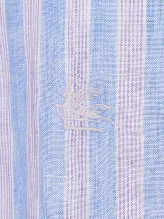 Etro o1lsvrm0425 Shirt in Blue Size US L / EU 52-54 / 3 - 6 Thumbnail