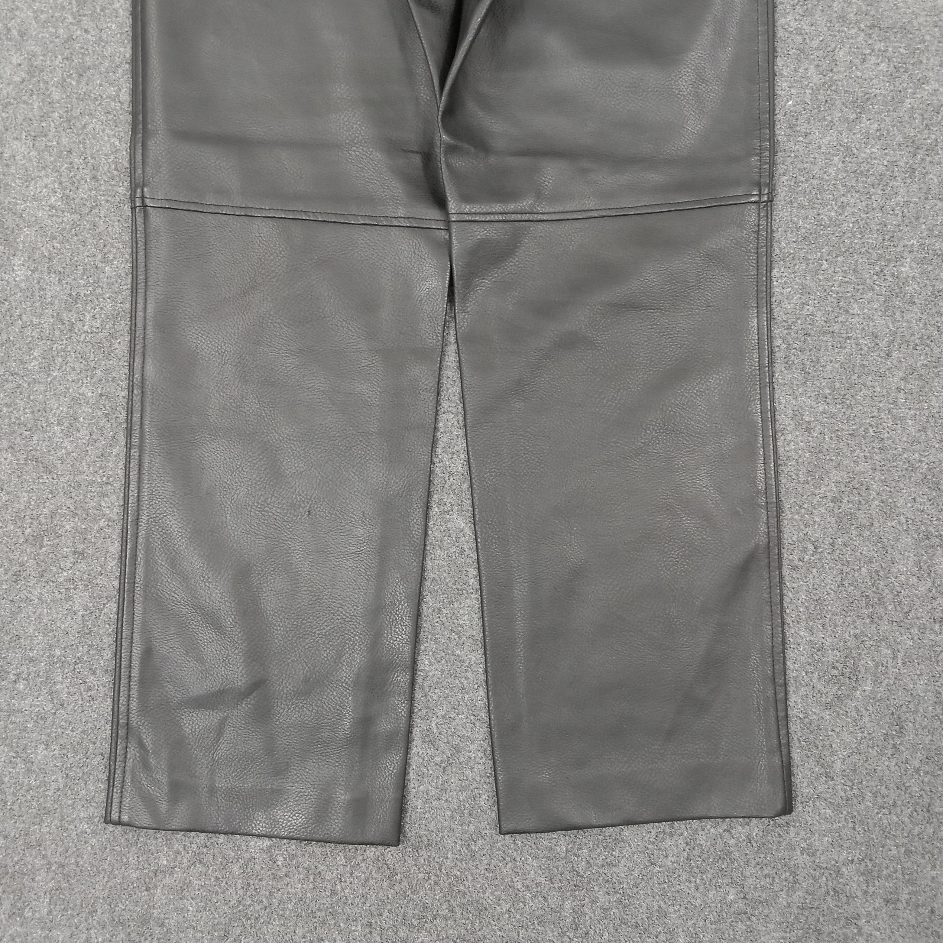Leather Marella Tricot Italian Brand Leather Pants c235n38 Size US 28 / EU 44 - 6 Thumbnail