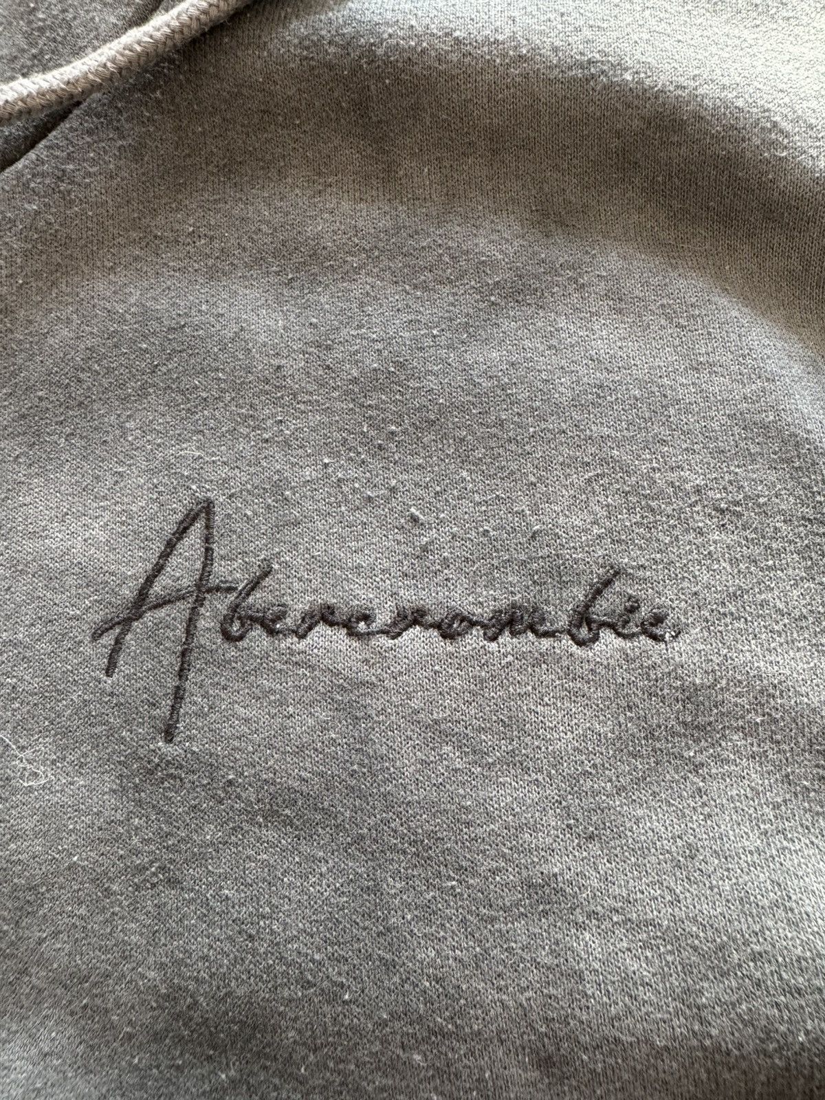 Abercrombie & Fitch ABERCROMBIE & FITCH SOFT FLEECE VINTAGE QUALITY HOODIE Size US S / EU 44-46 / 1 - 2 Thumbnail