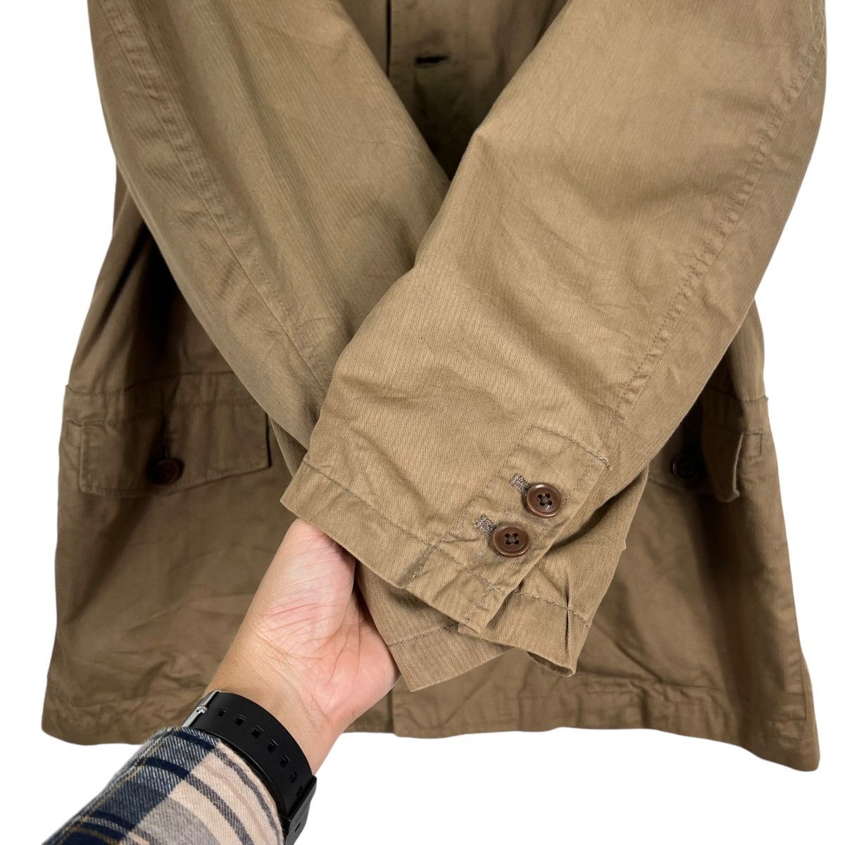 Japanese Brand 🔥 FRIDAY PLUS KHAKIS JACKET Size US M / EU 48-50 / 2 - 13 Thumbnail