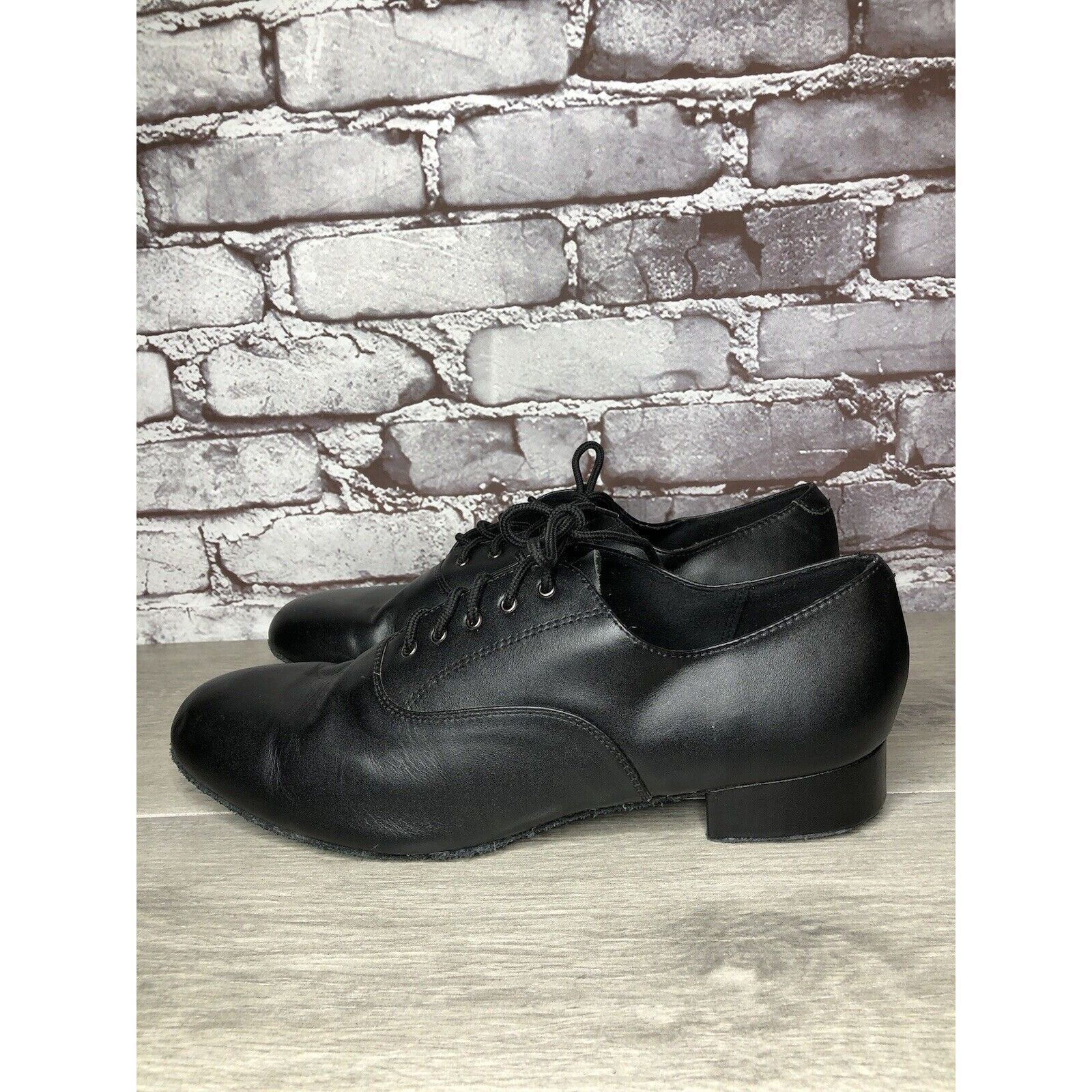 Other Very Fine Dance Shoes Black Salsa Ballroom Waltz Lace Up Men Size US 11.5 / EU 44-45 - 1 Thumbnail