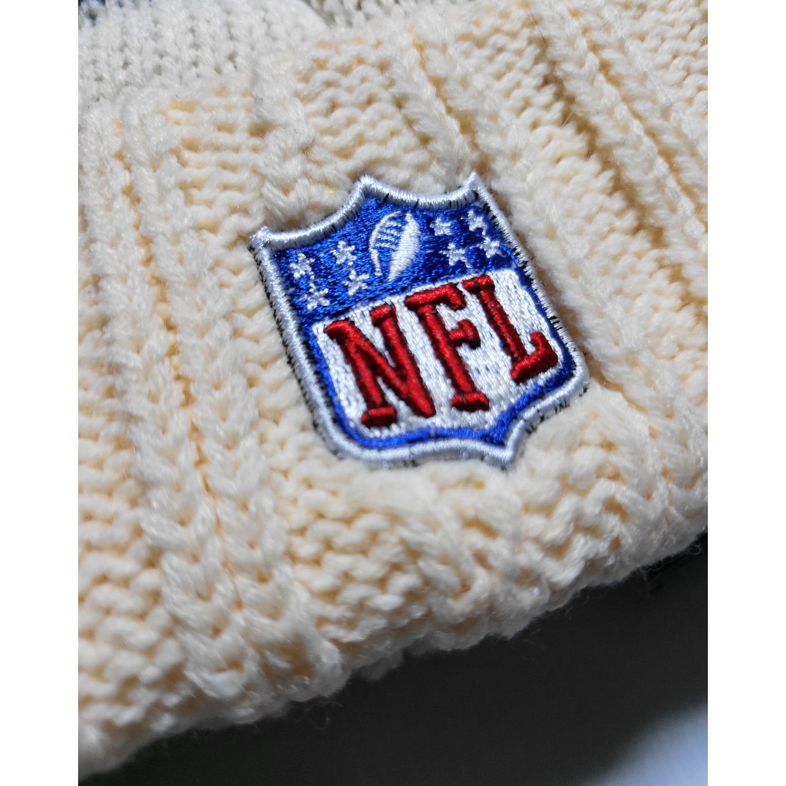 Other NWT Dallas Cowboys Chunky Knit Pom Beanie Fleece Lined Size ONE SIZE - 6 Thumbnail