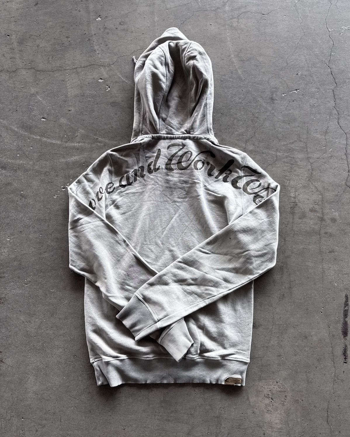 Diesel Vintage Diesel Love And Work Wear Hoodie Size US L / EU 52-54 / 3 - 12 Thumbnail