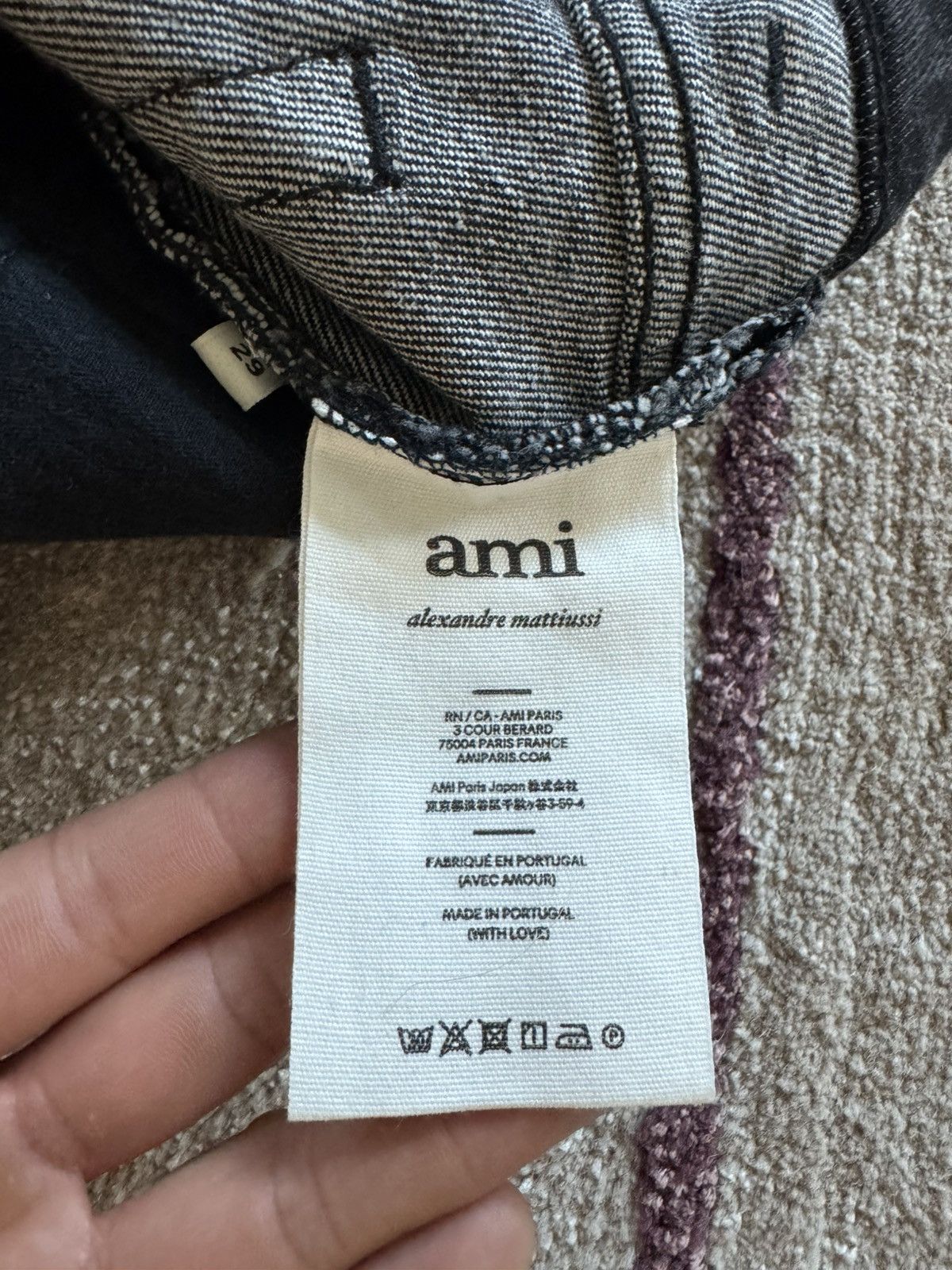 AMI AMI “Ami fit” 5 pocket jeans Size US 29 - 8 Thumbnail