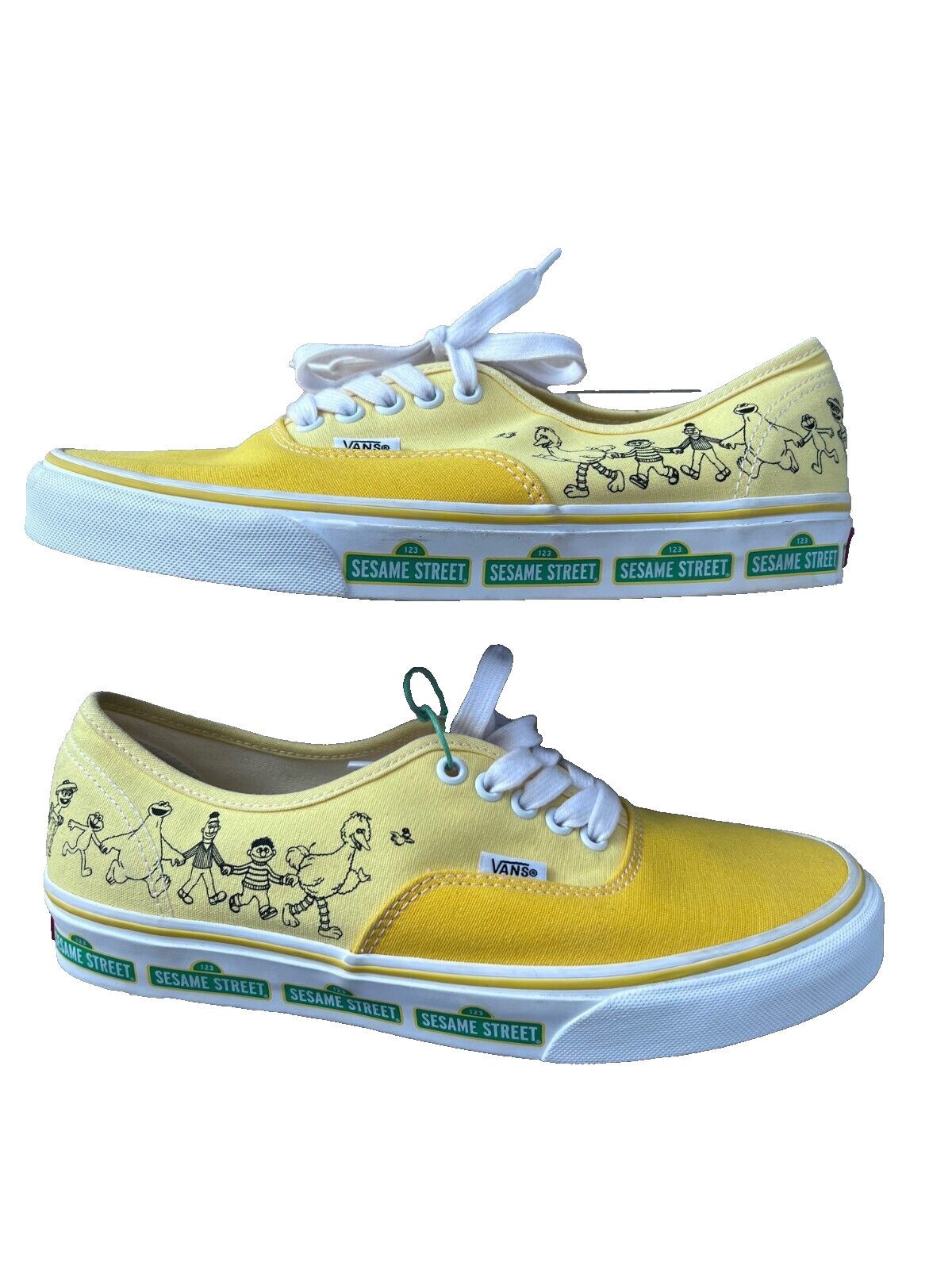 Vans Vans X Sesame Street Shoes Yellow Men's 8.5 / Women 10 Size US 8.5 / EU 41-42 - 5 Thumbnail