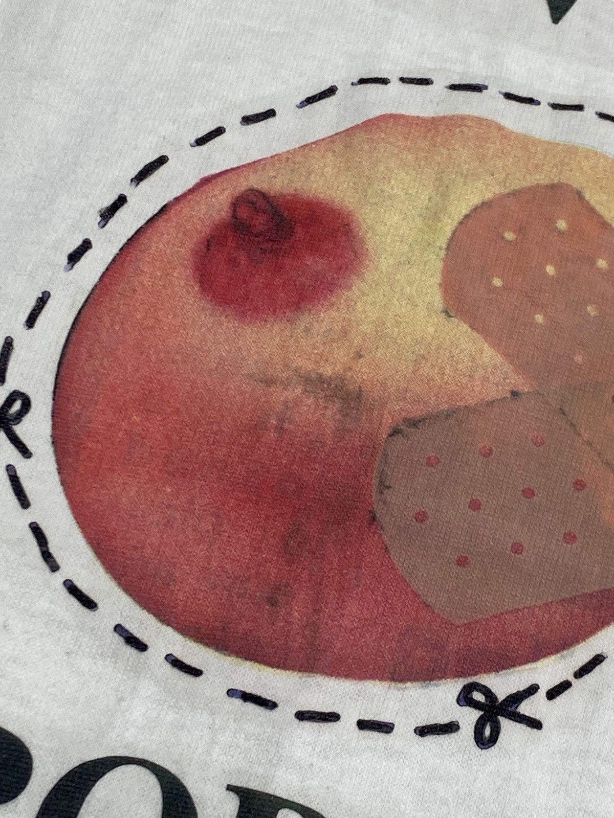 Vintage Vintage MASTECTOMY Screen Stars Single Stitch White Tee M Size US XL / EU 56 / 4 - 3 Thumbnail