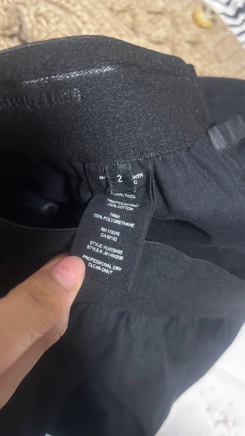 Helmut Lang HELMUT LANG size2 Black casual trousers Size 26" / US 2 / IT 38 - 4 Thumbnail