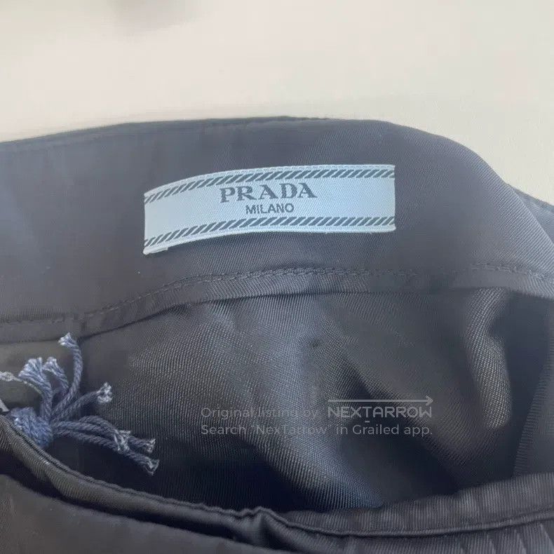 Prada Prada Black nylon skirt Size 25" / US 0 / IT 36 - 3 Thumbnail