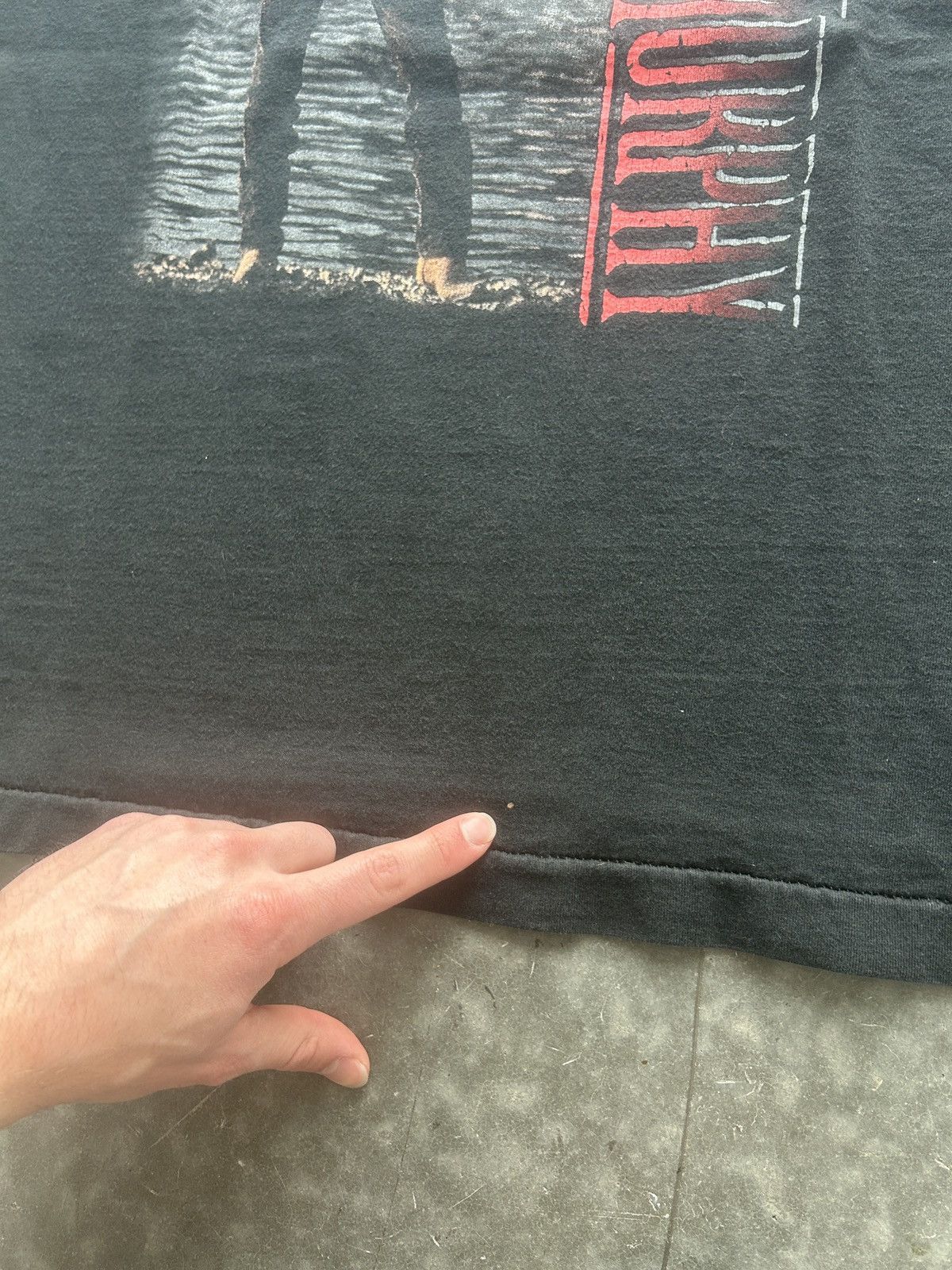 Fruit Of The Loom × Vintage Vintage 90s David Lee Murphy Tour Tee 1997 Size US M / EU 48-50 / 2 - 4 Thumbnail