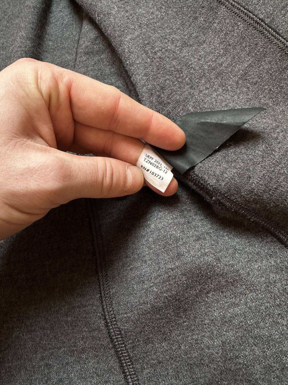 Comme des Garcons Giorgio Armani Unstructured Wool Jacket Asymmetric Military Size 42R - 13 Thumbnail
