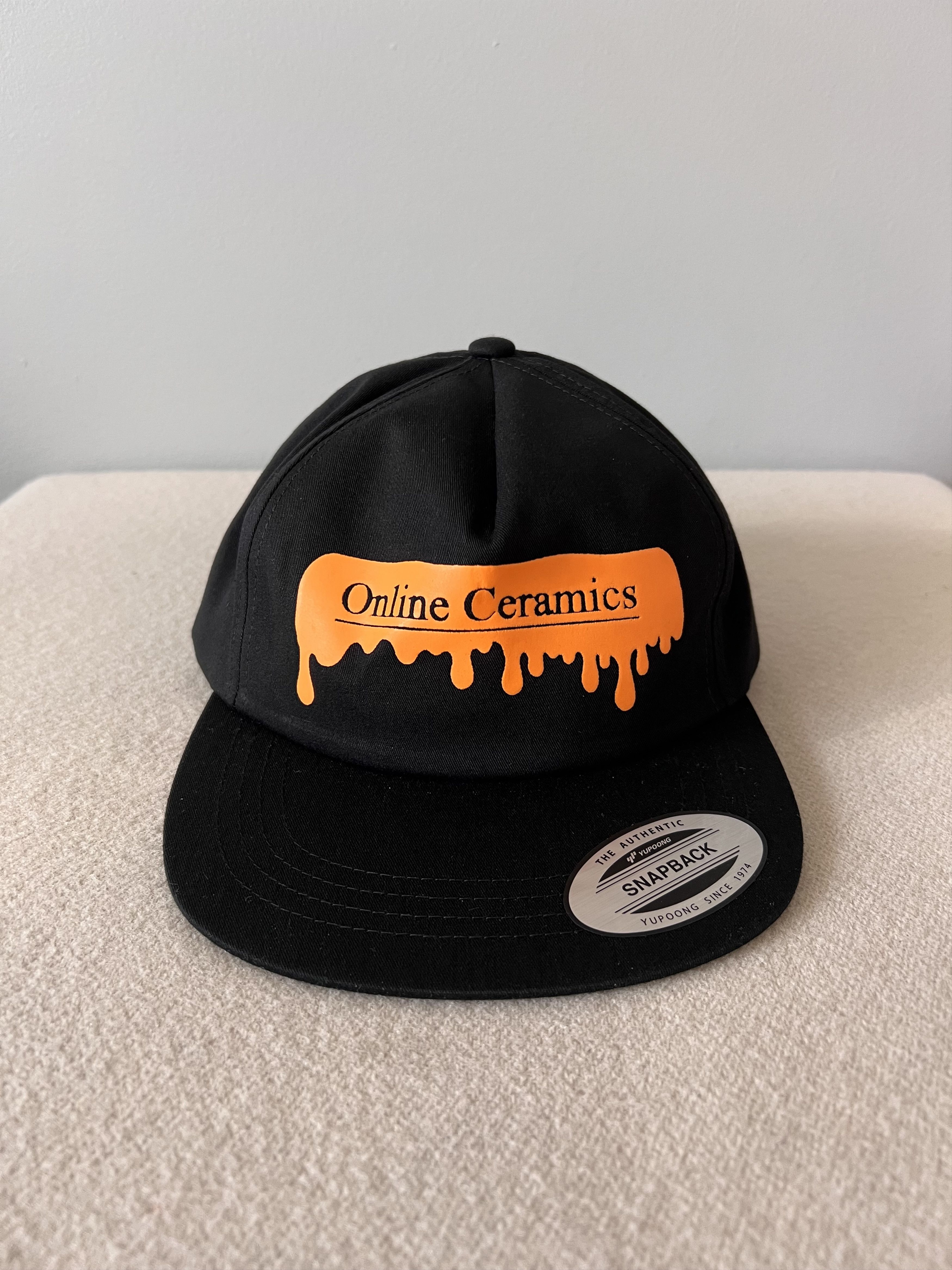 Online Ceramics Online Ceramics Ooze Logo Hat in Black Size ONE SIZE - 1 Thumbnail