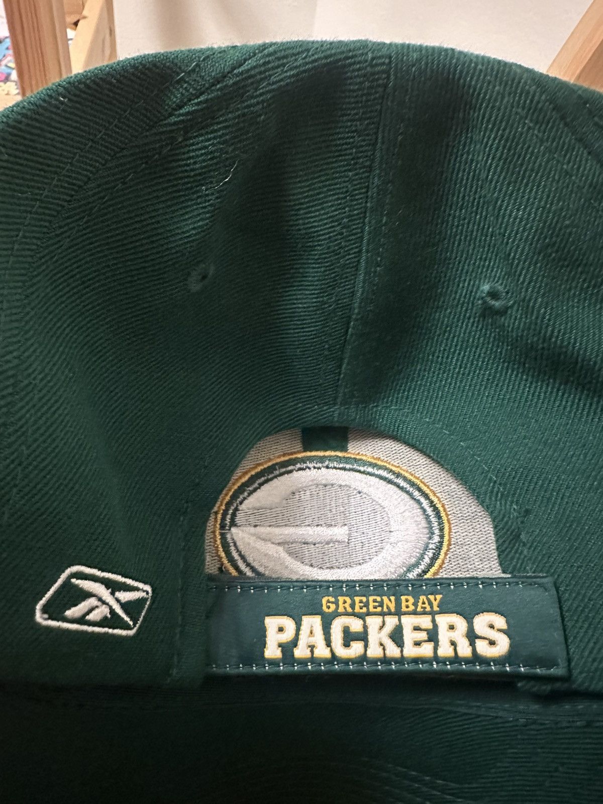 Reebok Vintage Reebok Green Bay packers Corduroy Hat Green NFL Size ONE SIZE - 3 Thumbnail