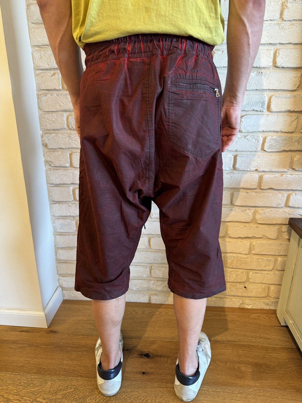 Isaac Sellam Experience Cotton Jersey drop-crotch trouses Size US 31 - 2 Thumbnail