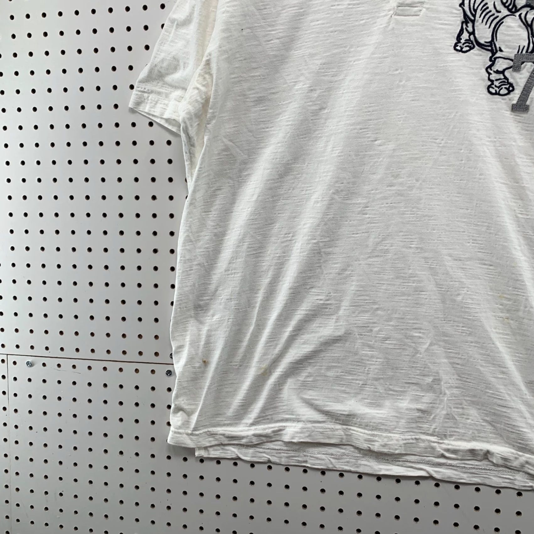 Ecko Unltd. VINTAGE Ecko Unltd Polo Shirt Mens 2XL White Hip Hop Embroidered Rhino Shirt Adult 2XL White Embroidered Rhino Size US XXL / EU 58 / 5 - 5 Thumbnail