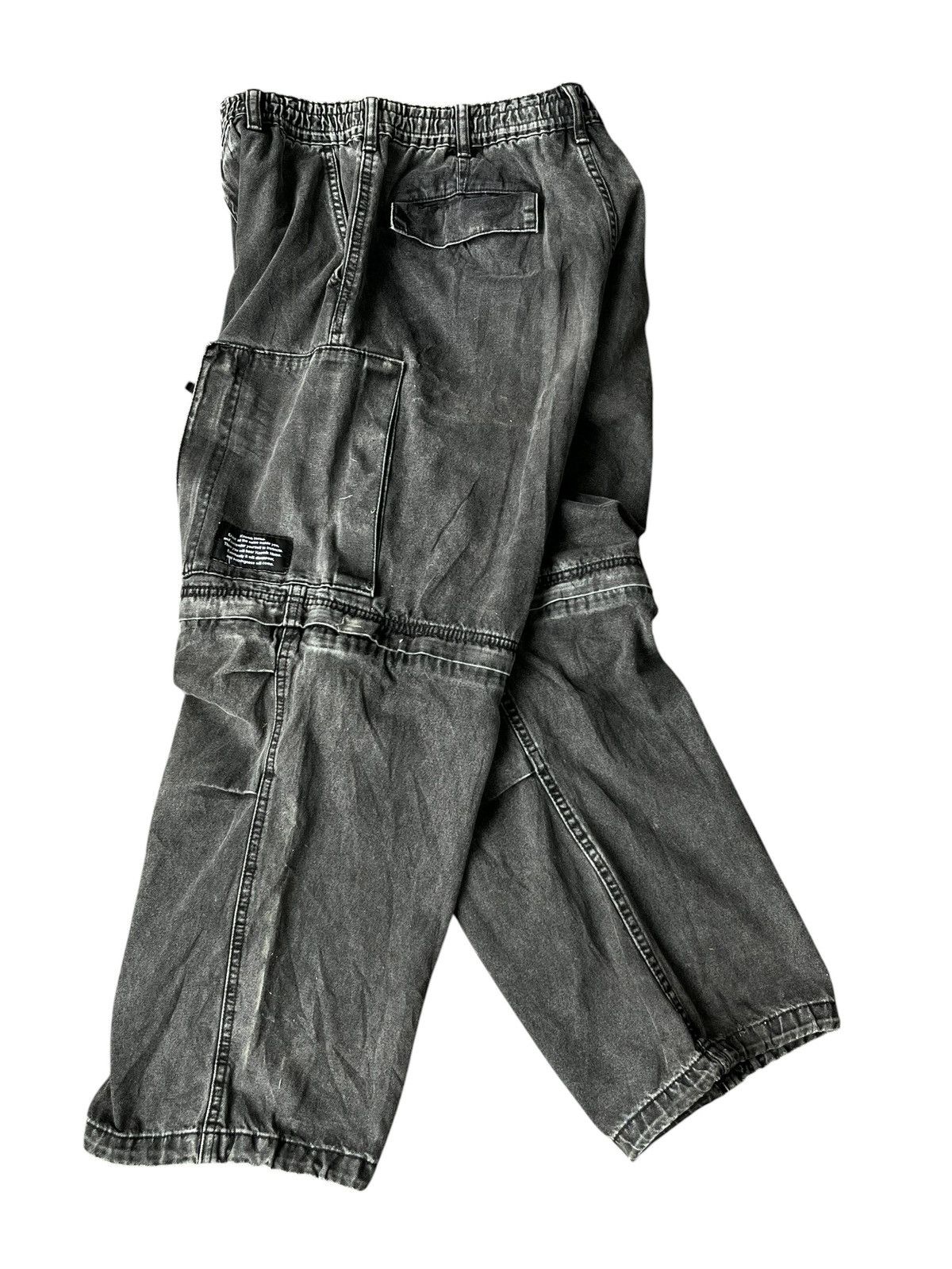 Undercover GU x Undercover Kosmik Noise 2Way Zip Baggy Cargo Pants Size US 32 / EU 48 - 1 Thumbnail