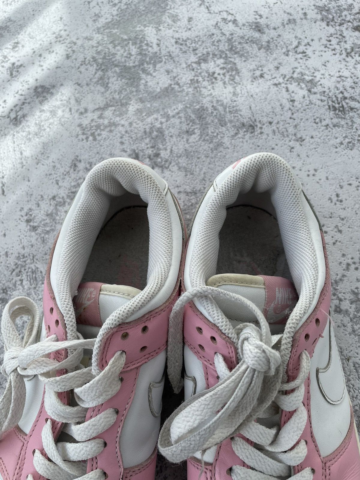 Nike × Vintage Vintage Nike Dunk 2005 Pink Leather Shoes Size US 7.5 / IT 37.5 - 9 Thumbnail