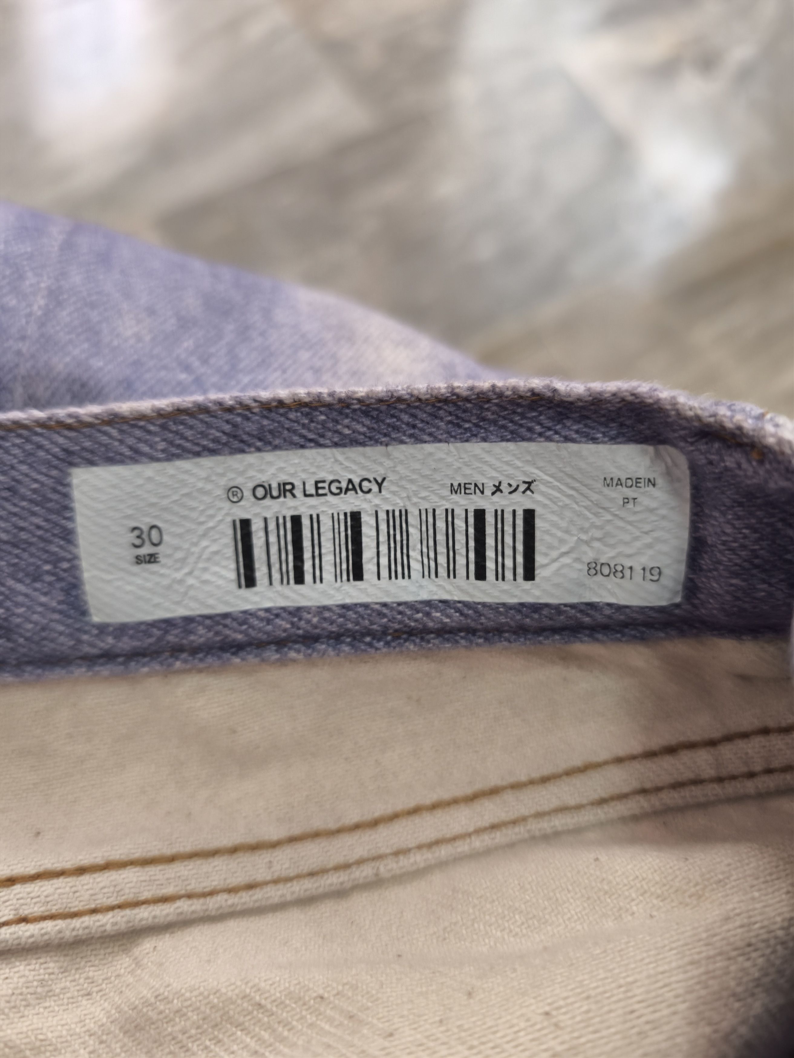 Our Legacy OUR LEGACY THIRD CUT WIDE DENIM PANTS Size US 30 / EU 46 - 14 Thumbnail