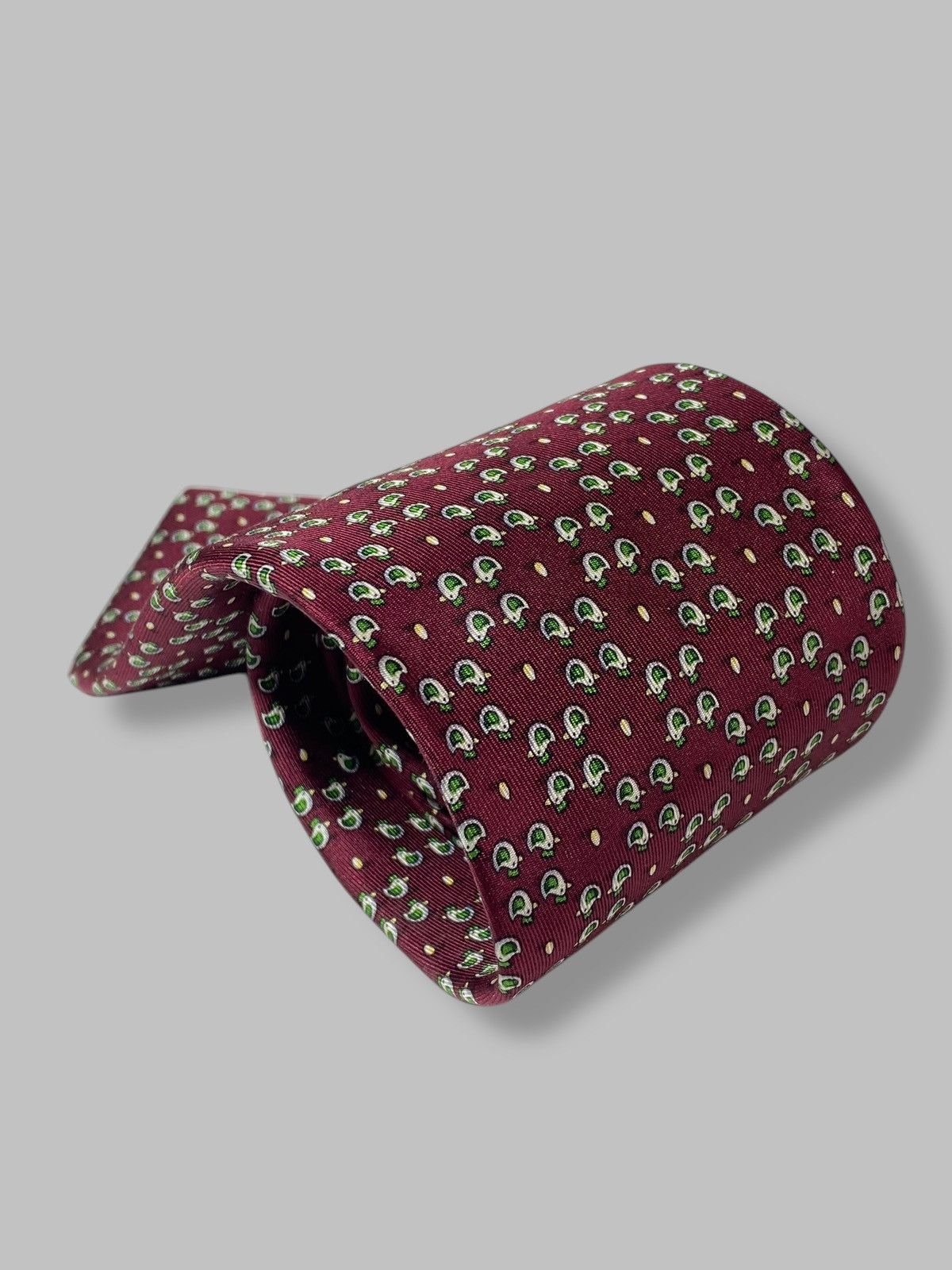 Salvatore Ferragamo Salvatore Ferragamo Vintage Silk Tie Monogram Size ONE SIZE - 6 Thumbnail
