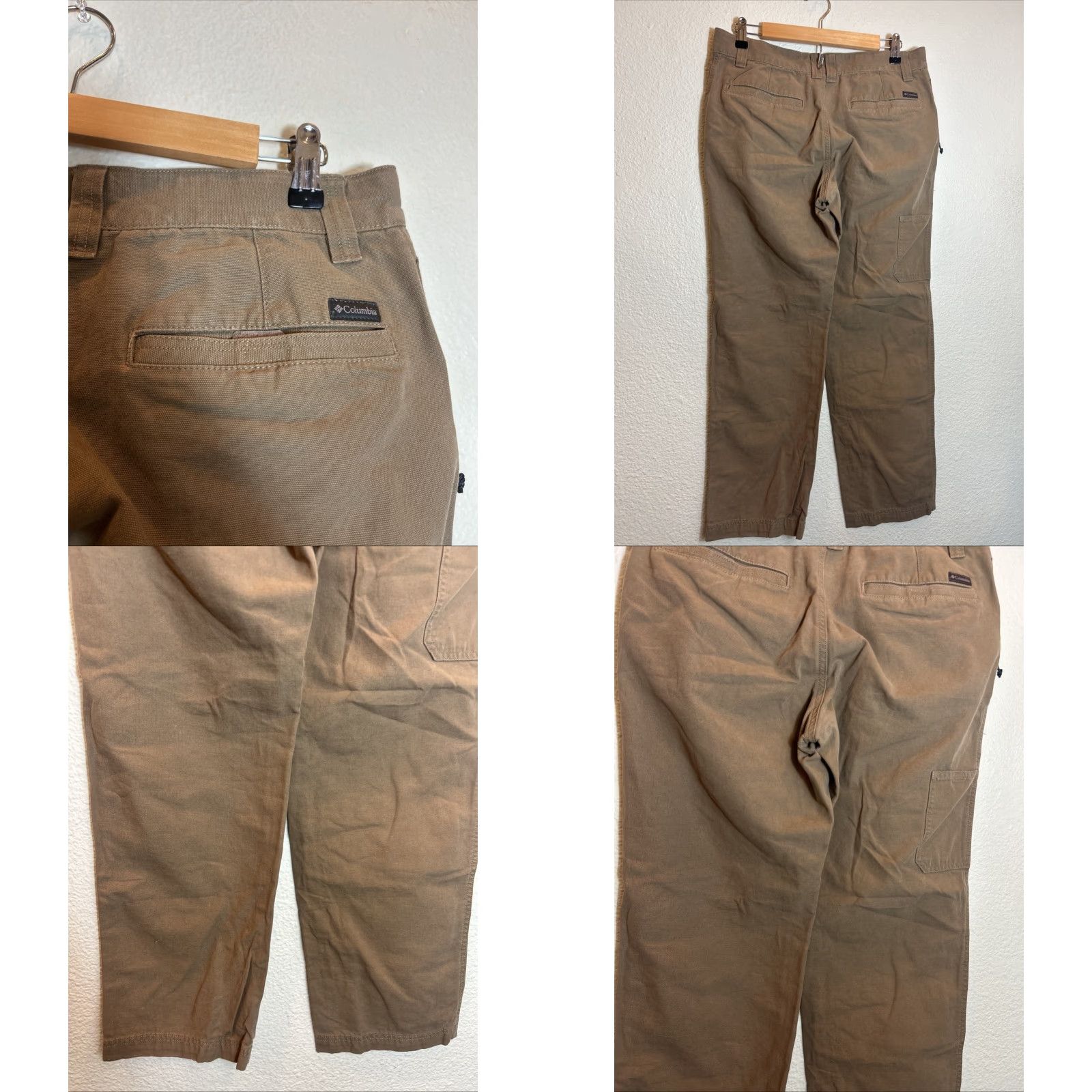 Vintage Columbia ROC Pants Regular Fit Khakis Mens 32x30 Beige Stains Size US 32 / EU 48 - 8 Thumbnail