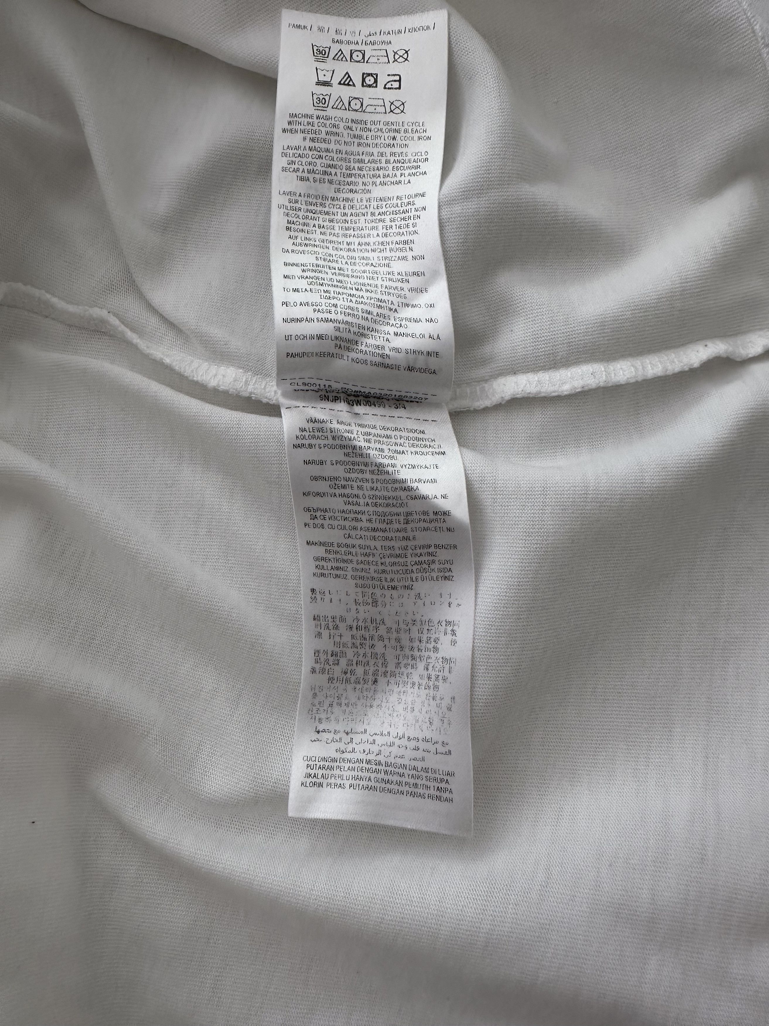 A$AP Rocky × Guess Guess x A$AP Rocky Logo T-Shirt Size US XXL / EU 58 / 5 - 5 Thumbnail